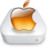 Drive Apple tangerine Icon